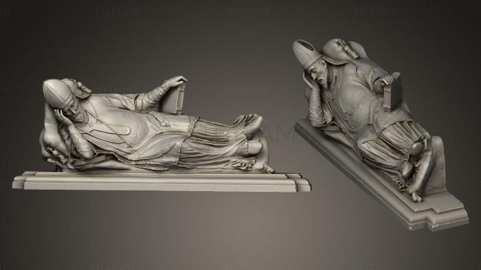 3D модель Статуя с надгробия Яна Замойского (STL)