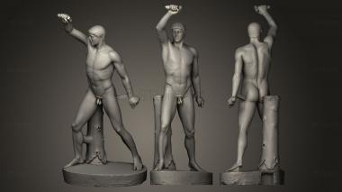 3D model Tyrannicides Group Harmodios pose (STL)