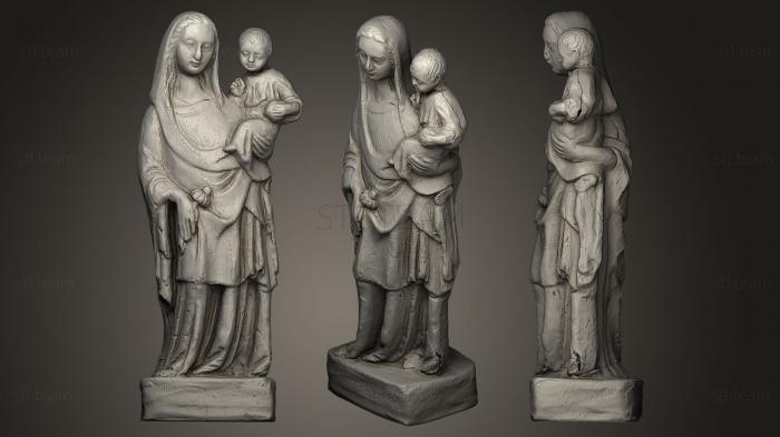 3D model Virgen de los Milagros (STL)