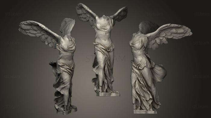 Статуи античные и исторические Winged Victory of Samothrace
