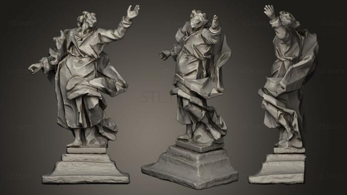 Статуи античные и исторические Bozzetto Saint Joseph Johann Georg Pinsel