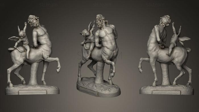 3D model Centaur tormented by Eros (STL)