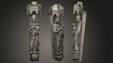 3D model Escultura de la Virgen Blanca (STL)