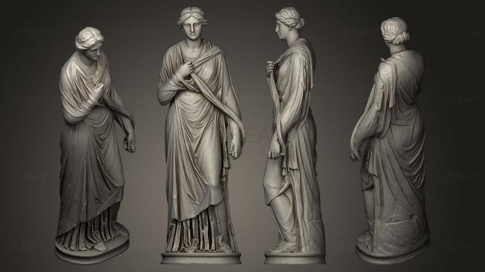 Статуи античные и исторические Женская статуя Inv 1914 n 197