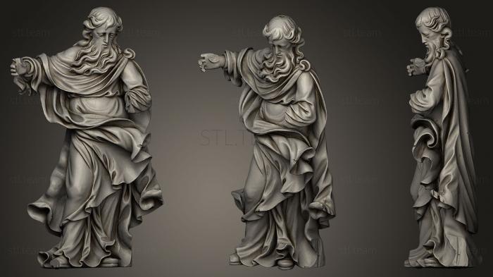 3D model Figure of a Prophet Unknown sculptor (STL)