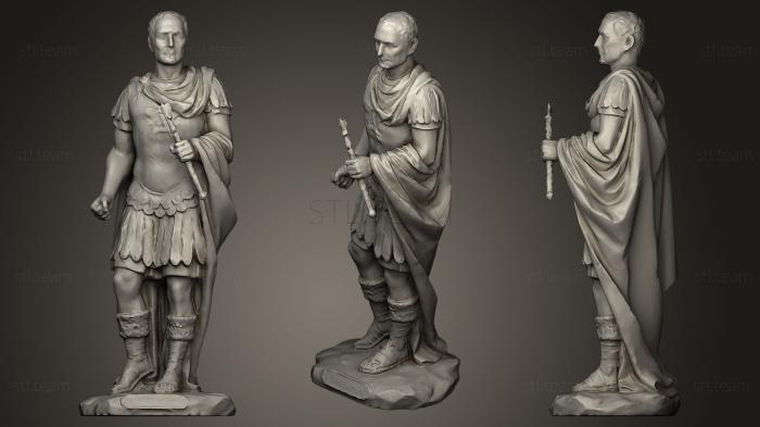 3D model Gaius Julius Caesar (STL)