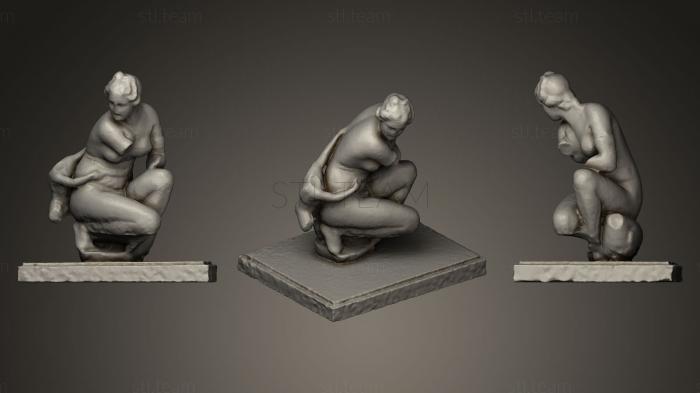 3D модель Греческая статуя женщины (STL)