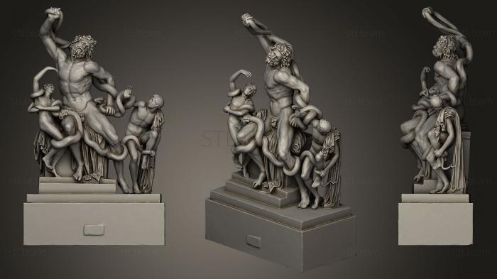 3D model Laocoon and His Sons (STL)