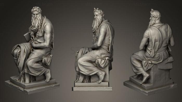 Статуи античные и исторические Michelangelos Moses
