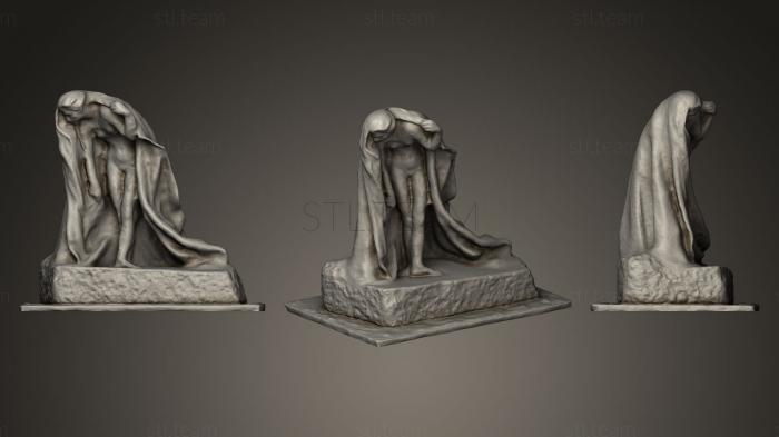 3D модель Психея Огюста Родена (STL)