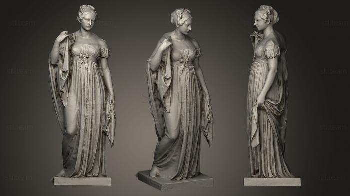 3D модель Королева Каролина Амалия (STL)