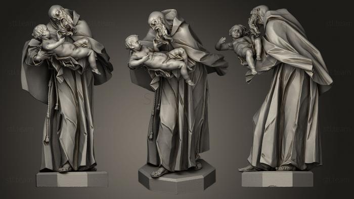 3D model Saint Anthony of Padua (STL)
