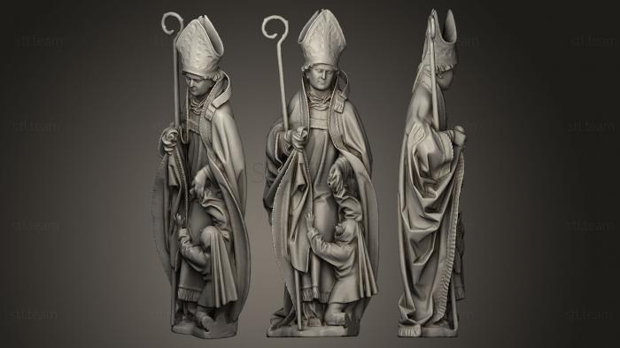 3D model Sculpture St Stanislaus (STL)