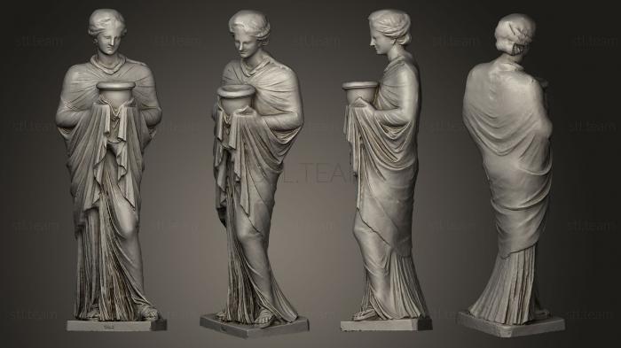 Статуи античные и исторические Стоящий жрец Исиды