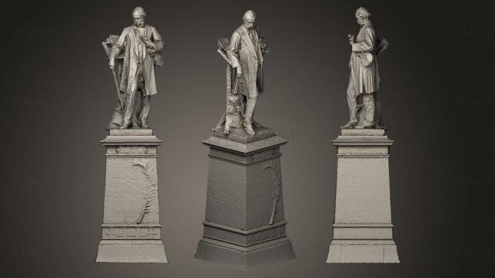 3D модель Статуя Анри Старого Времени (STL)