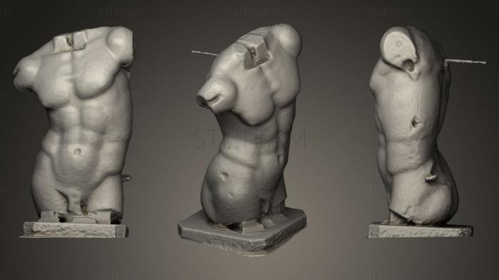 3D модель Статуя мужской фигуры (STL)
