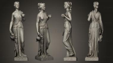 3D model Statue of woman possibly Venus Aphrodite (STL)