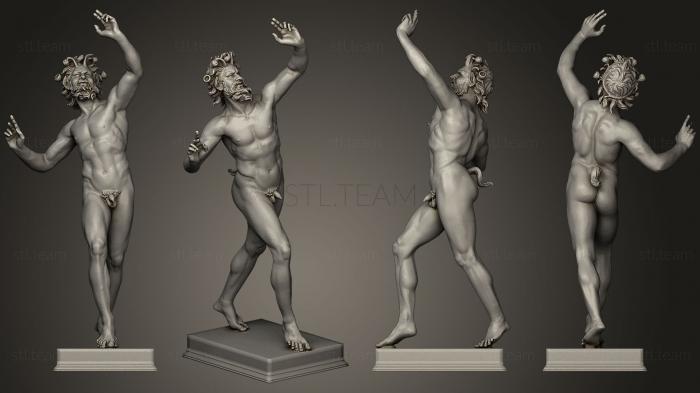 3D модель Танцующий фавн Помпеи (STL)