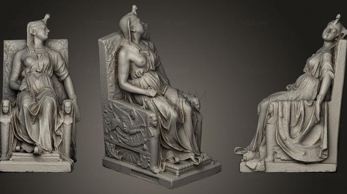 3D model The Death of Cleopatra (STL)