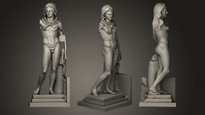 Статуи античные и исторические The hero Heracles_2