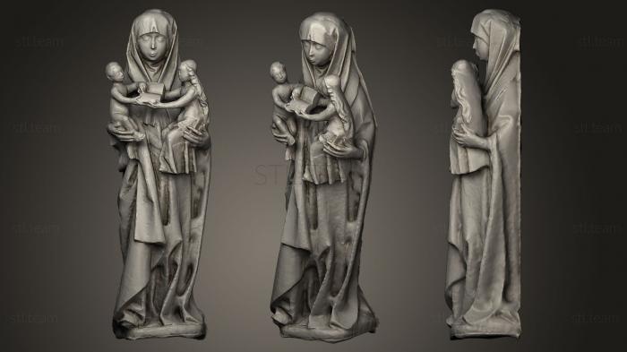 Статуи античные и исторические The Virgin Marys family