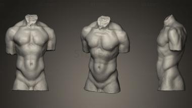 3D model Torso of Banovic Strahinja by Ivan Metrovic (STL)