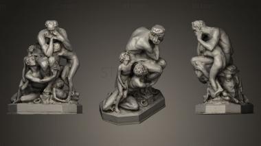 3D model Ugolino and his sons (STL)