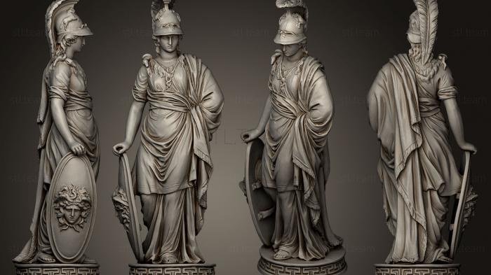 Статуи античные и исторические Aspazja jako Atena Wil498