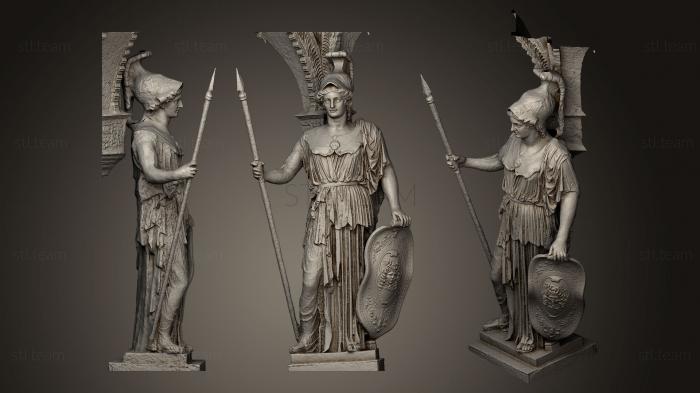 Статуи античные и исторические Афина Каса де Пилатос