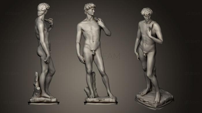 Статуи античные и исторические Давид работы Микеланджело