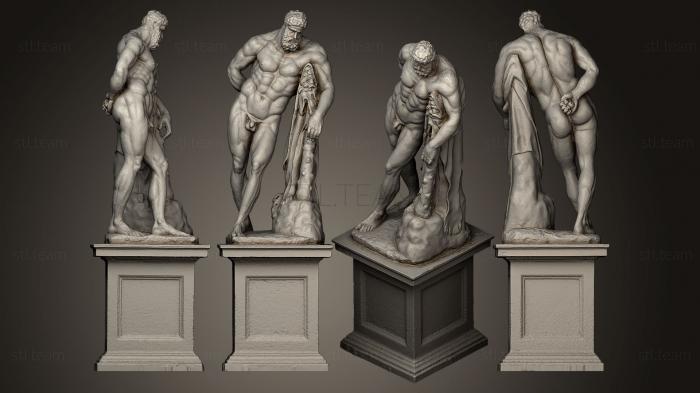 3D model Herkules Farnese Im Barockgarten Grossedlitz Low (STL)