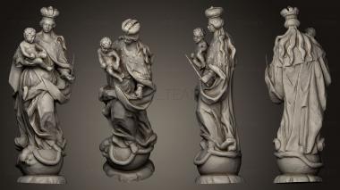 3D модель Скульптура Девы Марии (STL)