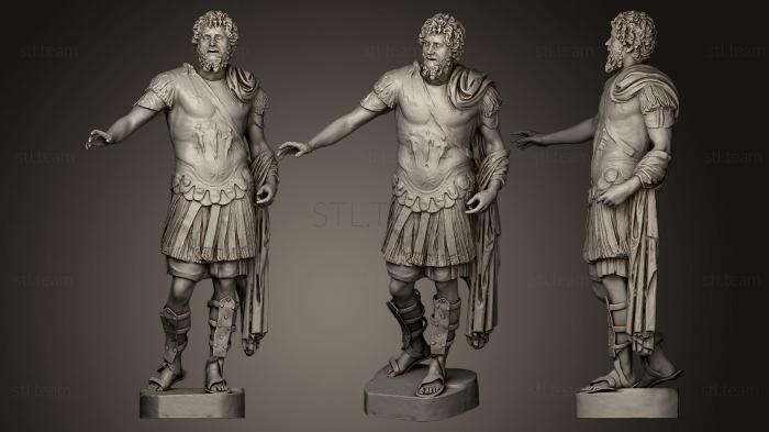 3D model Septimius Severus DIVO SEVERO PIO (STL)