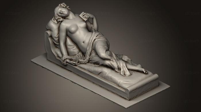 3D модель Статуя Сиесты Луврский музей Париж (STL)