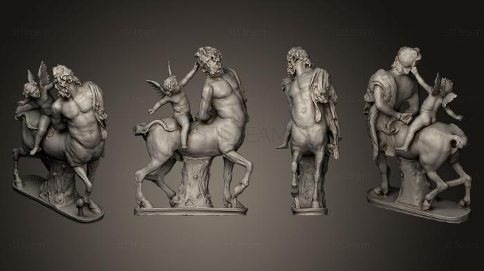 Статуи античные и исторические The Old Centaur with reconstructed cupid