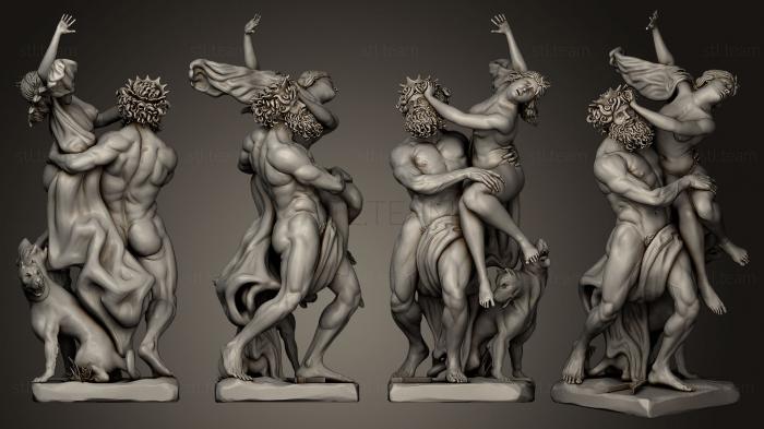 Статуи античные и исторические Изнасилование Прозерпины