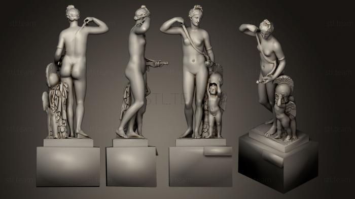 3D модель Венера в доспехах Лувр Париж (STL)