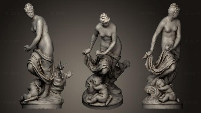 Статуи античные и исторические Венера с парижским яблоком
