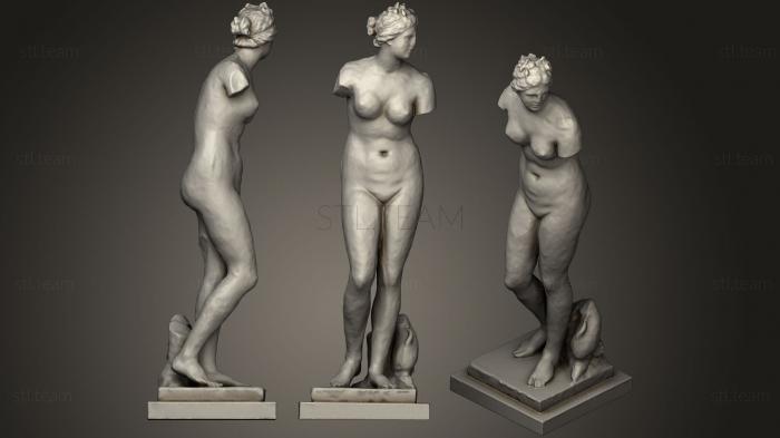 Статуи античные и исторические Aphrodite of Knidos at the Met in NYC