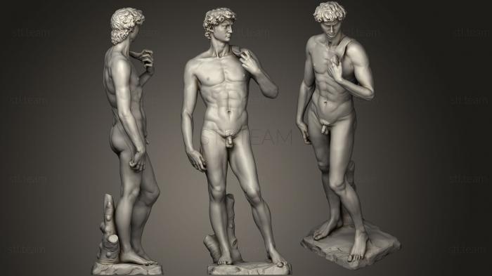 3D модель Статуя Давида работы Микеланджело (STL)