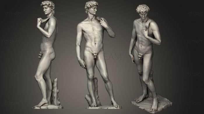 3D модель Статуя Давида от Goonies (STL)
