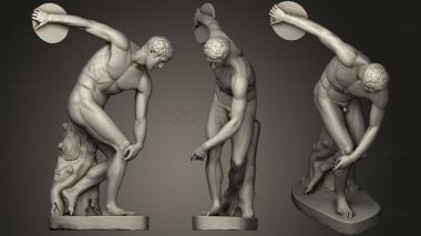 3D model Discobolus (The Discus Thrower) (STL)