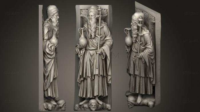 3D модель Статуя кафедрального собора Золотые ворота Фрейберга (STL)