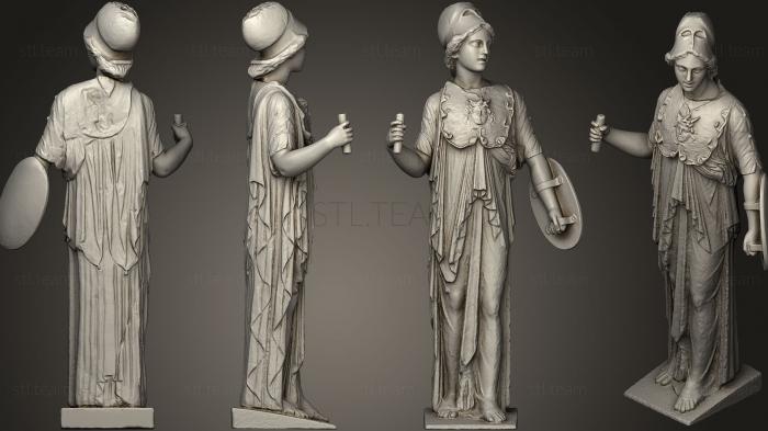 Статуи античные и исторические Minerva Inv 1914 n 238