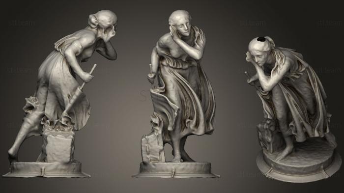 3D model Nydia the Blind Flower Girl of Pompeii (STL)
