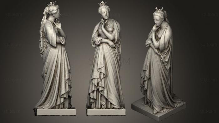 3D model Marguerite d Angoulme Jardin du Luxembourg (STL)