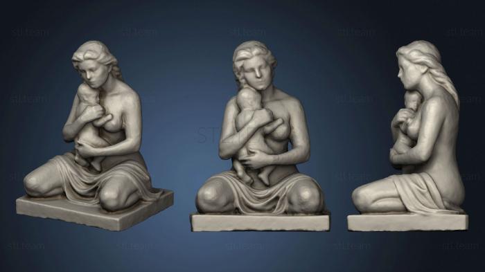 Статуи античные и исторические Femme et enfant
