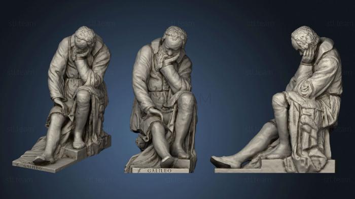3D модель Статуя Галилео Галилея (STL)