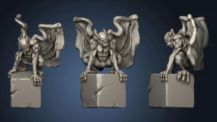 3D model Gargoyle Statue 1 (STL)