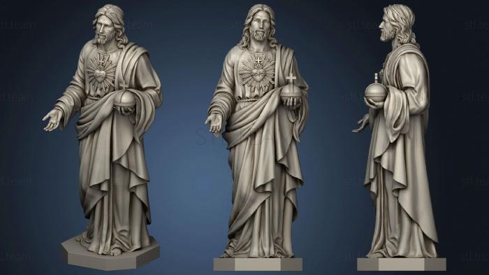 3D model Jesus Christ statue (STL)